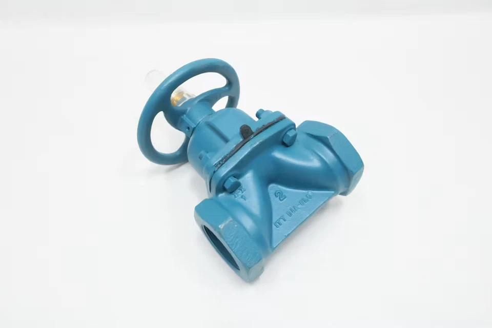 Itt 2-2401-T-903-SP88CATB Dia-flo Manual Iron Diaphragm Valve 2in Npt - Image 3 of 4