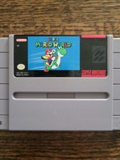 Super Mario World SNES Nintendo 1991  Game - Cartridge Only - TESTED & WORKING 