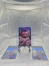 KPOP Demon Hunters McDonald's Photocard Foil Rumi + 2 Hello Friends Unused 🔥 