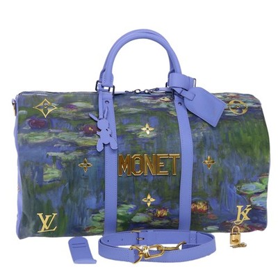 LOUIS VUITTON Masters Collection MONET Keepall Bandouliere 50 Bag