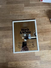 Johnnie Walker Wiskey Spiegel gerahmt Vintage Whisky Johnny Bar
