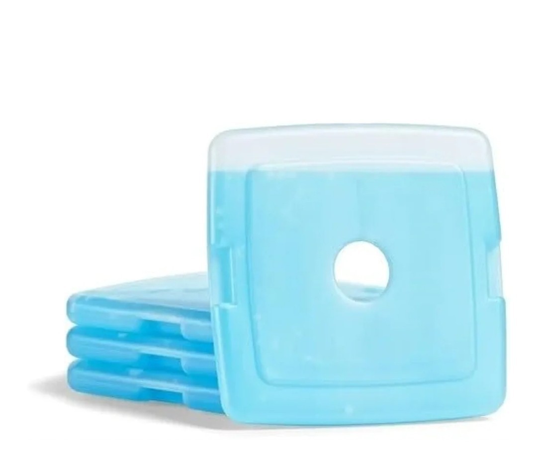 New Factory Sealed Cool Coolers Reusable Lunch Box Ice Packs 5 x 5/ pk of 4 each
