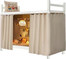 Dorm Home Solid Thicken Bunk Blackout Bed Curtains Cloth Bed Canopy Students