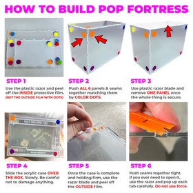 Custom Acrylic Hard Case for NINTENDO NES CONTROL DECK Video Game Console ONLY