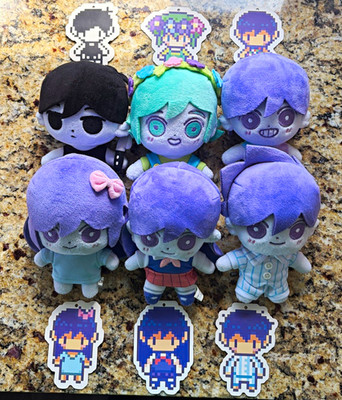 OMORI Official OMOCAT Dreamworld Plush Set Of Six