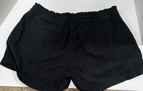 Old Navy Damen schwarz Shorts Medium normal Sommer Frühling Freizeit Relax Shorts - Bild 2 von 3