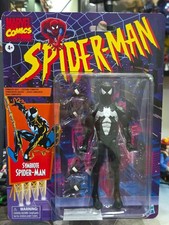 Marvel Legends Retro Symbiote Spider-Man Carded New on Card