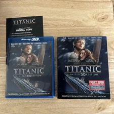 Titanic (Blu-ray Disc, 2012, 4-Disc Set, Includes Digital Copy 3D