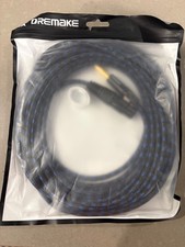 DREMAKE 15FT Mono 6.35mm 1/4    TS Male to XLR Male Audio Cable