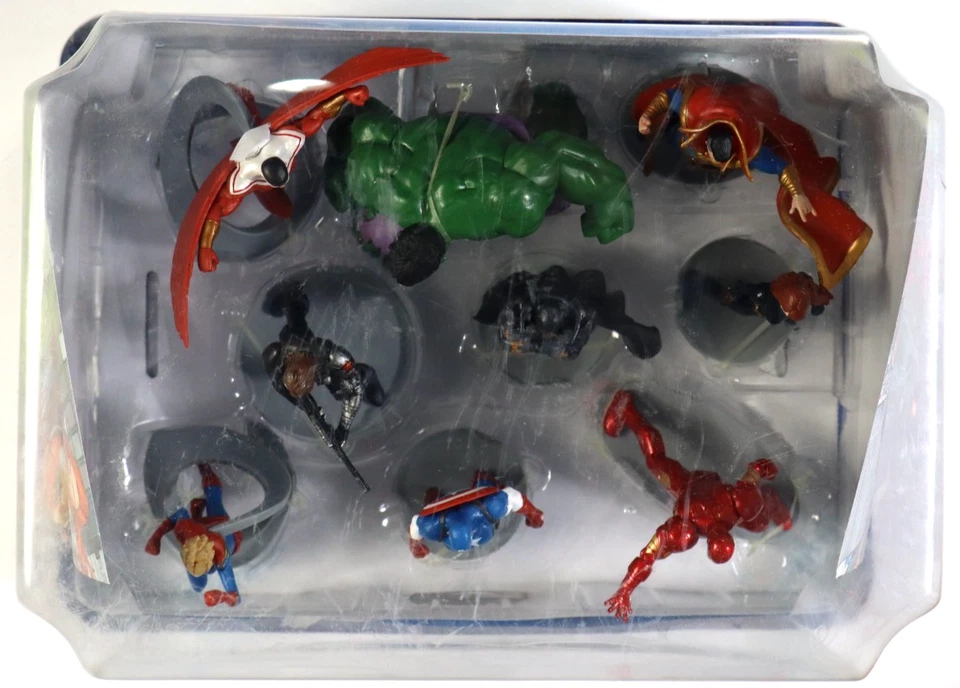 Conjunto de estatuetas Disney Marvel Avengers Deluxe - 9 bonecos (veja fotos) - Imagem 2 de 4