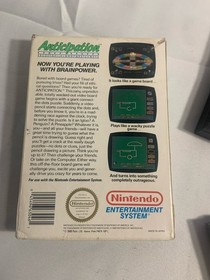 Anticipation NES Nintendo BOX AND GAME ONLY ~ Free Ship