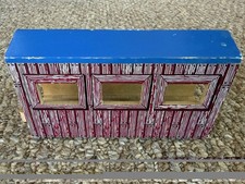 Thomas  Friends Wooden Railway Train Knapford Covered Bridge Blue Roof Tunnel