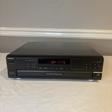 Technics 5 Disc Cd Player Mash Model SL-PD8 Tested Works Great