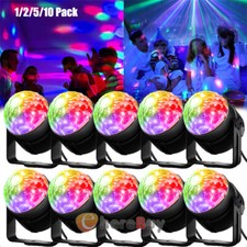 Disco Party Lights Strobe LED DJ Ball Sound Activated Bulb Dance Lamp Decoration