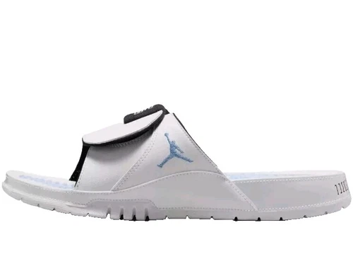 Jordan White Slide Sandals for Men