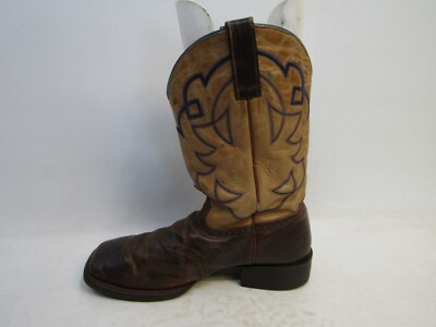 Cody James Mens Size 12 D Brown Leather Stockman Cowboy  display picture 1