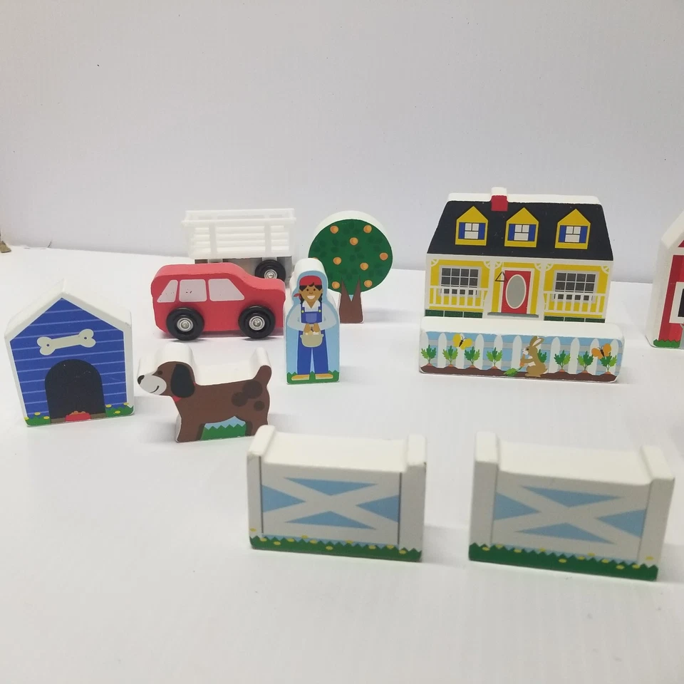 Деревянная игрушка Melissa & Doug сельскохозяйственные игры 24 предмета животные - Изображение 4 из 4
