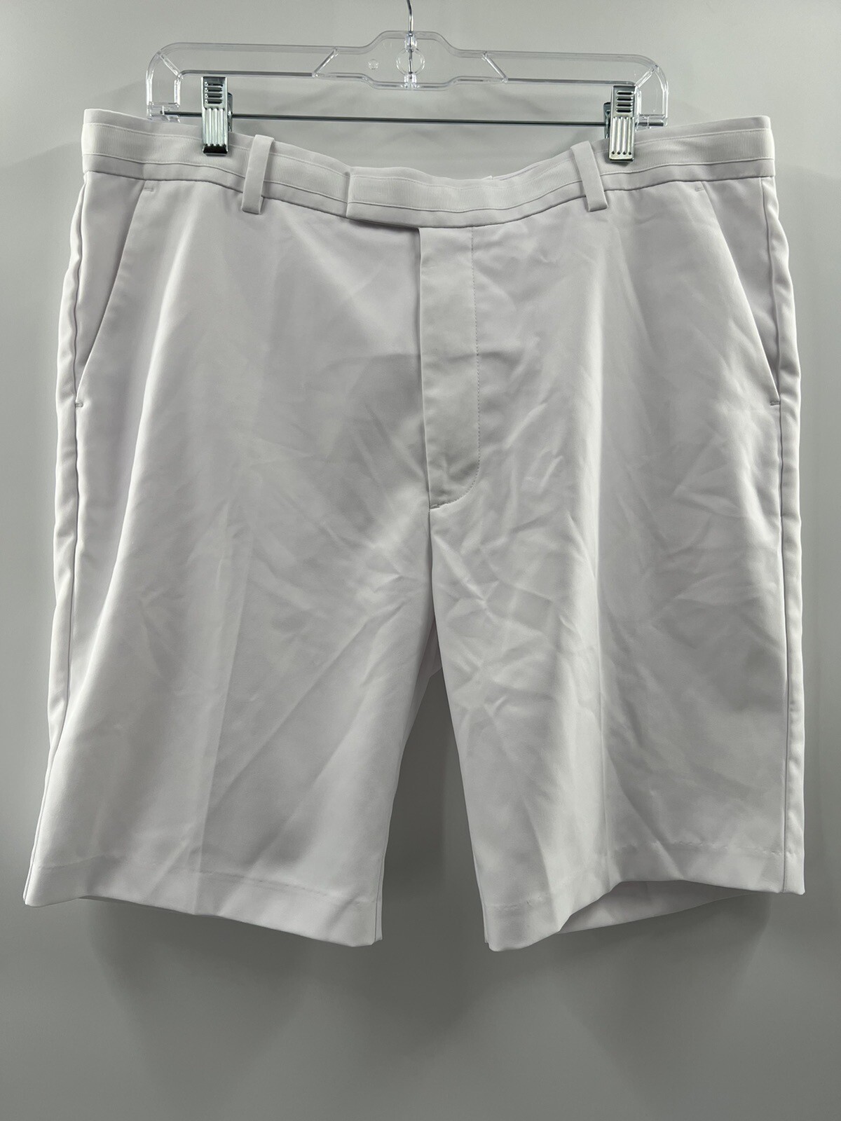 G/Fore Men’s White Golf Shorts Front/Back Pockets 10”… Gem
