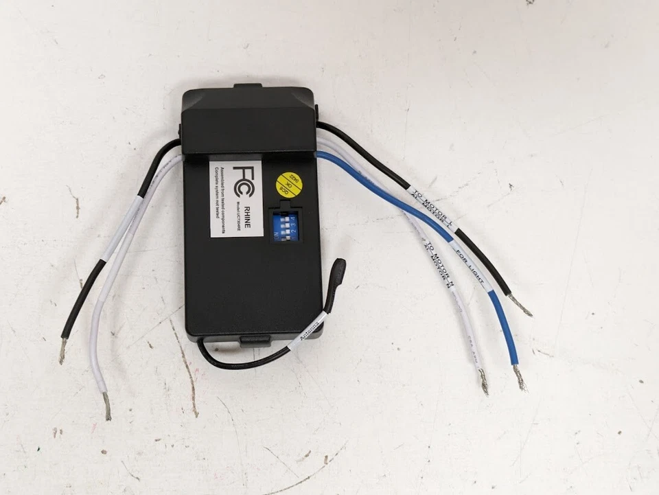 FOR PARTS ONLY -Receiver- Home Decorator Parkridge 52" Natural Iron Ceiling Fan - Image 3 of 4