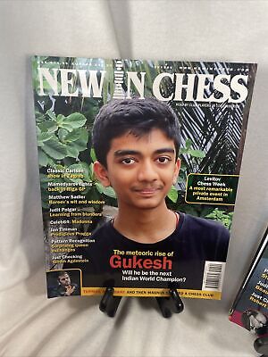 New in Chess Magazines 2018-19 Magnus Carlsen Gukesh-Nepo-Dubov-Batumi  Olympiad