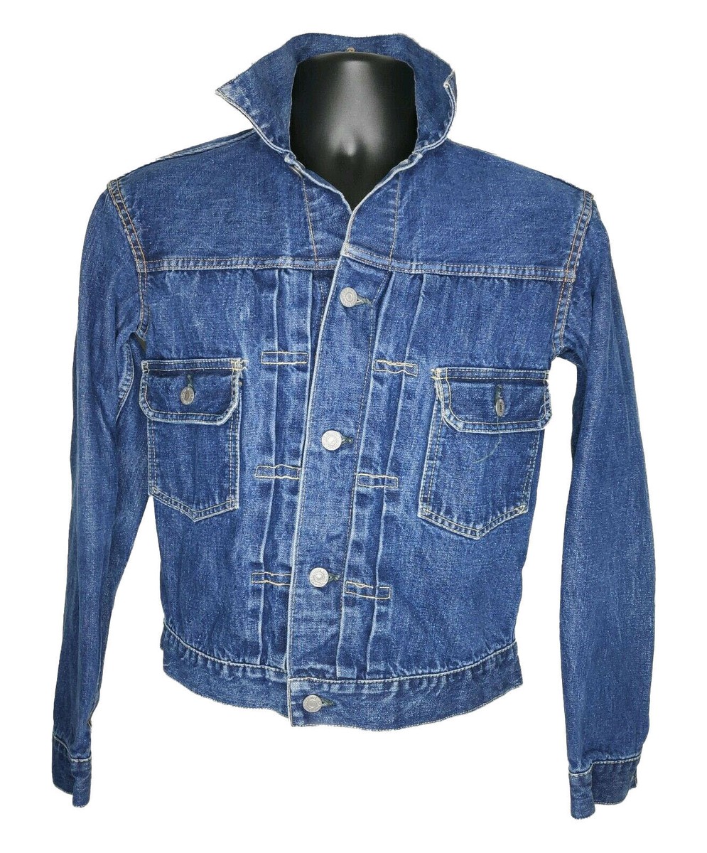 ELVIS PRESLEY 短丈デニムジャケット Elvis Presley vintage Denim Jacket King Of Rock N Roll | eBay