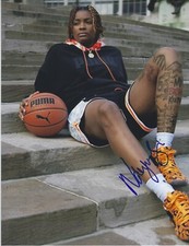 NALYSSA SMITH Signed 8.5 x 11 Photo WNBA Basketball INDIANA FEVER Baylor Bears