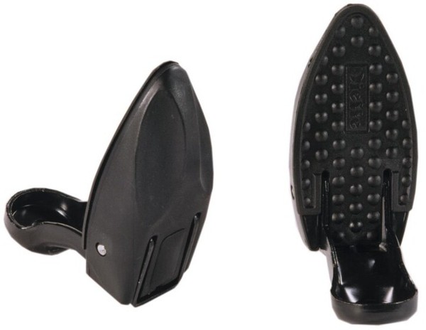 Pedalini FußRasten Pedaler Paar Aprilia Scarabeo 50 2-Takt 1997-1999 Nero-image