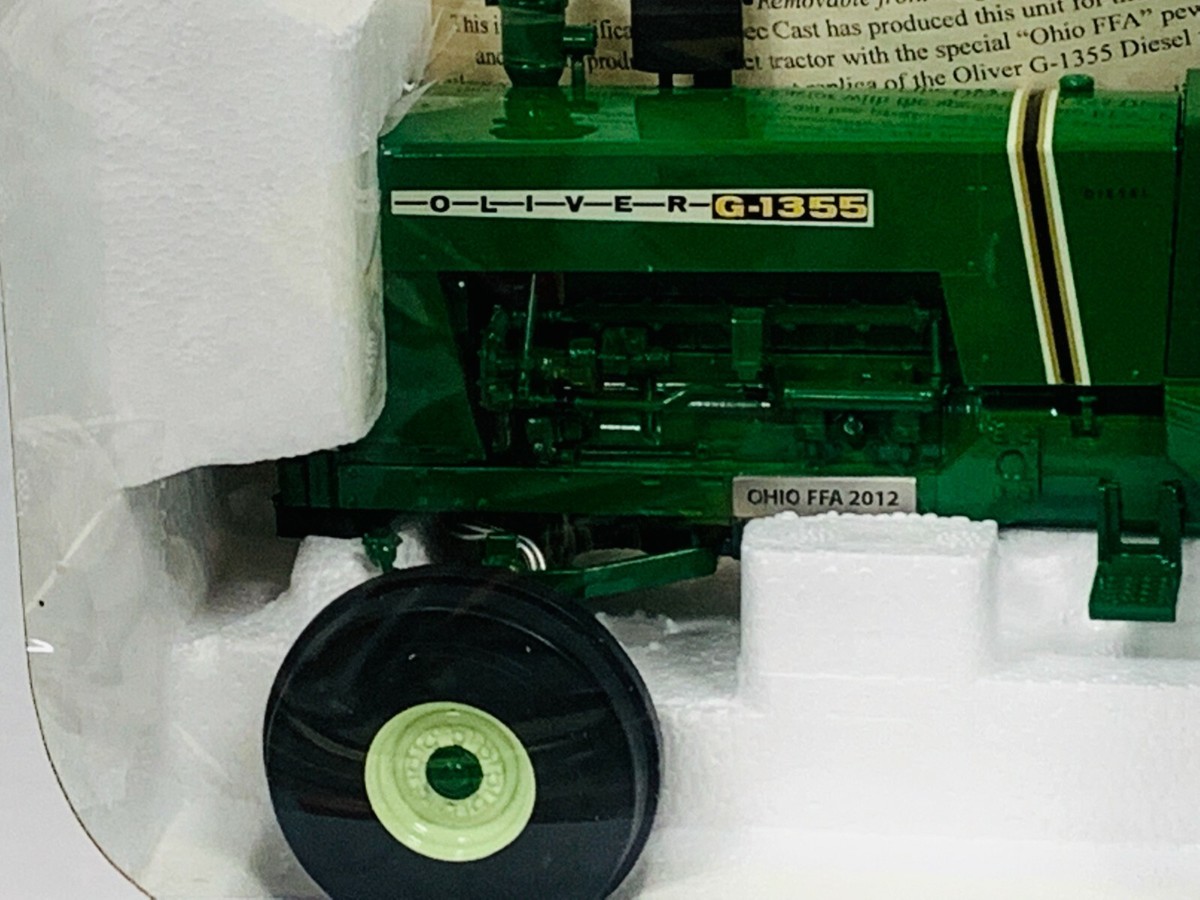 Oliver G-1355 Diesel Tractor 1:16 Spec-cast NIB OHIO FFA Limited