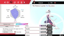 Pokemon Sword and Shield 6iv Shiny Salazzle - FAST DELIVERY 