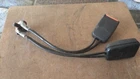 Belt buckle, belt whips rear, VW Golf I convertible, No. 1558577398