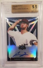 2020 Leaf Valiant Blue Carmen Mlodzinski Autograph RC 29/50 BGS 9.5 w/10 Auto