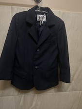 Kids Button Up Coat Suits Jacket