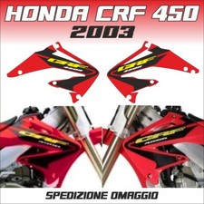  HONDA crf 450 2003 adesivi in kristal