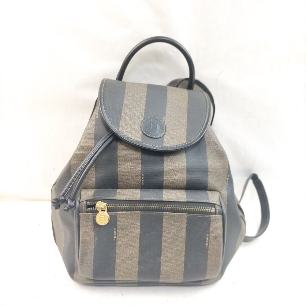 Fendi BackPack Bag  Brown PVC 1294769