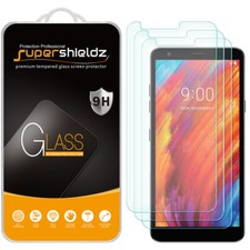 [Paquete de 3] Protector de pantalla de vidrio templado Supershieldz para LG Tribute Royal