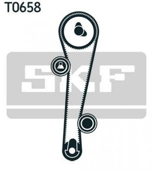 SKF Zahnriemensatz FüR Hyundai Coupe,Elantra,Lantra Ii,Matrix-image