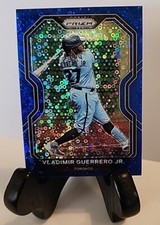 2021 Panini Prizm Vladimir Guerrero Jr Tier II Blue Donut Circles 101/199 #186