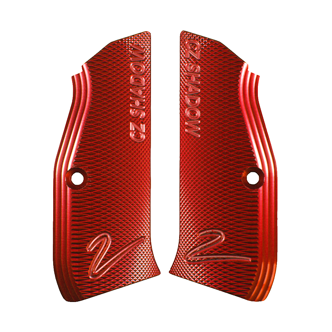 CZ® Original CZ SHADOW 2 Grips - High Quality Hard Elox - Red
