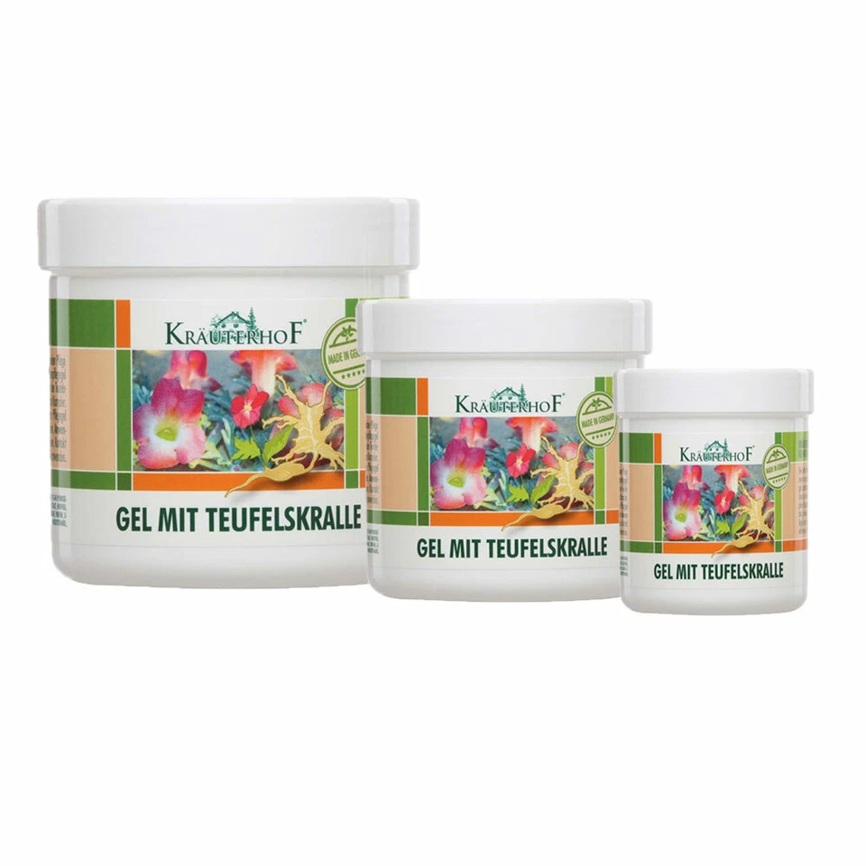 Krauterhof Gel mit Teufelskralle Crema Gel artiglio del diavolo Antinfiammatorio