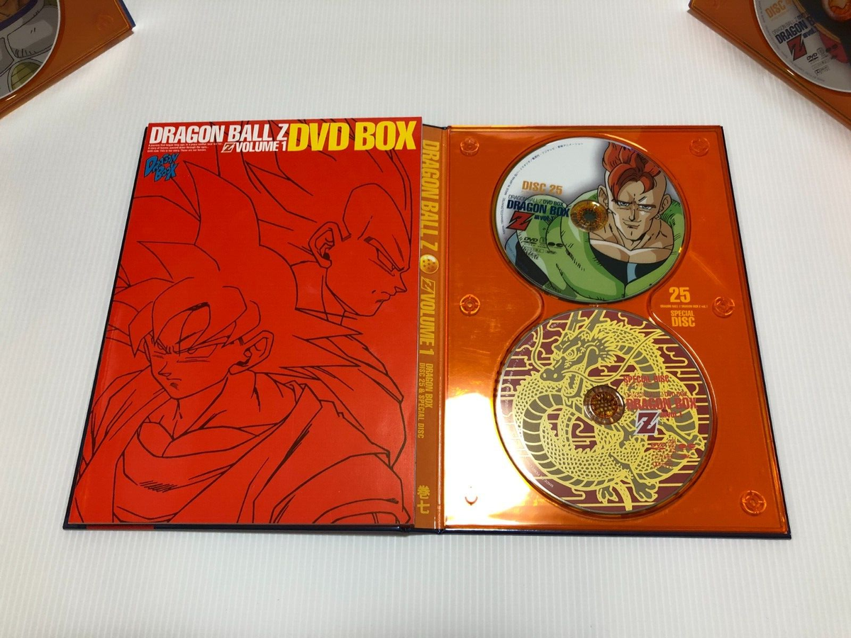 DRAGON BALL Z DVD-BOX DRAGONBOX Z Complete set 2 box vol.2 vol.1