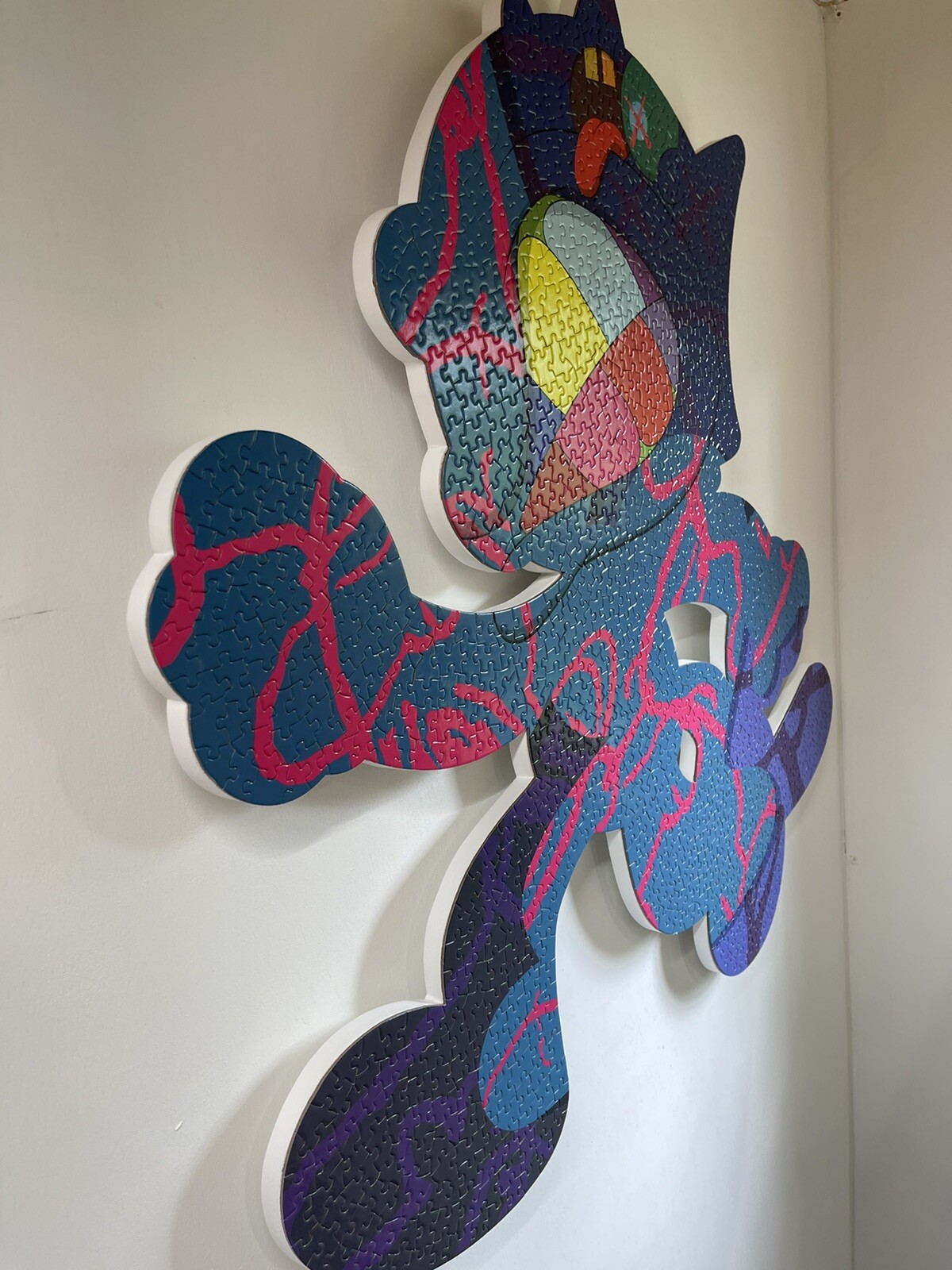 Kaws Puzzle Custom Wood Frame Ankle Bracelet eBay