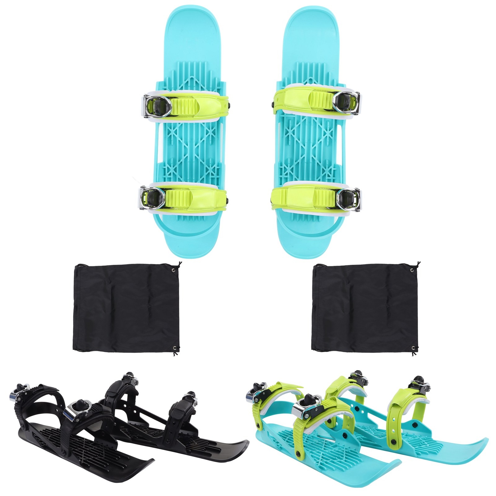 SALOMON Mini sci pattini scarpe skiboard attacco a scarponi da sci per discesa inverno GF