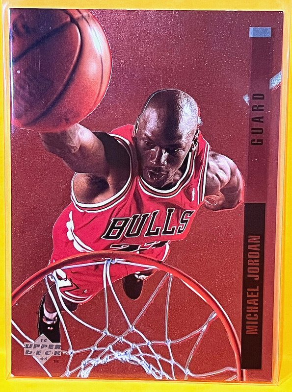 93-94 Michael Jordan Behind the Glass - Michael Jordan Cards