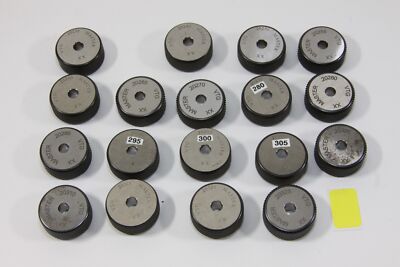 Luong様 VERMONT GAGE MASTER RING GAGE STEEL XX .20235,.20245-.20325 18 pc