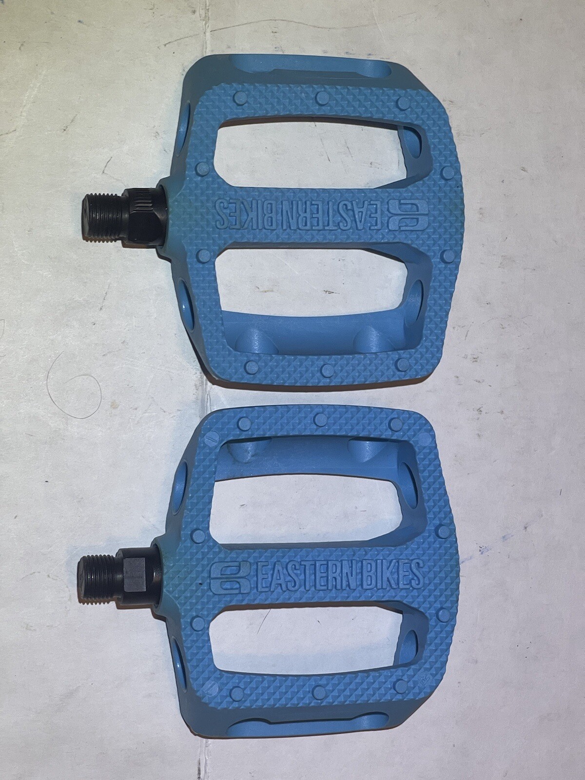 Lite Blue Eastern PC Pedals - Eastern Bikes PC Pedals - Eastern BMX PC Pedals