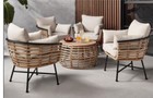 Trendy bamboo outdoor cushion patio furniture 