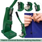 Fabric Cover Button Self Covered Button Making Hand Press Machine - Green