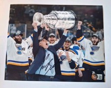Craig Berube Signed Autographed 8X10 Photo COA BAS BECKETT BB46812