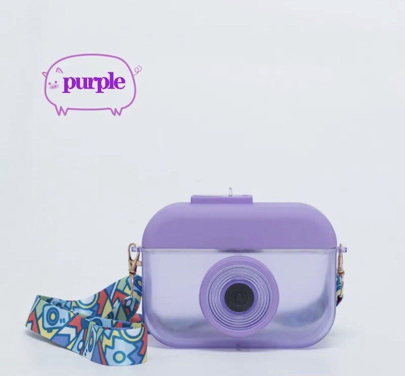 S Kawaii For Girls, Water Bottle With Strap And Strap For Ch