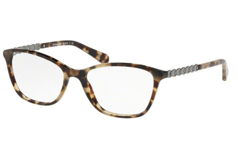 Coach Multi-Focus Lens Blue Light Block Glasses HC6121 Grey Green Tortoise- 55 m